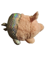 New Plush Piggy Bank - Mermaid Pig Pink with Pink Crown Princess - $10.19