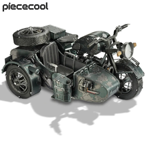 3D Metal Puzzles 750 Motorcycle Assembly Model Kits Diy Toy Christmas Bi... - £49.77 GBP