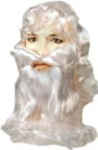 Santa Claus Wig &amp; Beard Set  Special Bargain Version - £18.43 GBP