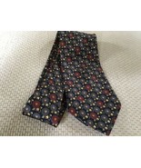 St. Michael from Marks & Spencer ~ Men's Silk Navy Blue Tie With Lions Gold Rust - $7.91