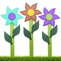 PINWHEEL FLOWER STAKE - 4 Season Garden Stick Outdoor Decor - $49.97+