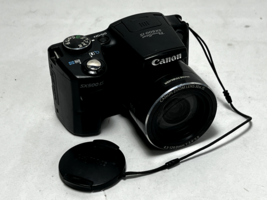 Canon PowerShot SX500 IS 30x Optical Zoom 16.0MP Digital Camera Black No... - £54.75 GBP