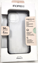 Incipio Organicore Series Slim Case for Apple iPhone 13 - Clear / Black - £9.25 GBP