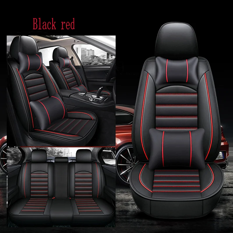 Car Seat Cover Leather For Skoda All Models Octavia Rapid Superb Fabia K... - $143.80+