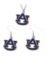 NCAA Auburn Tigers Logo Earring and Pendant Set - €16,34 EUR