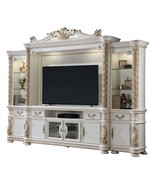 Vendome II Entertainment Center, Antique Pearl Finish - €4.117,18 EUR