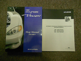 1997 Hyundai Tiburon Servizio Riparazione Negozio Manuale Volume 1 Set OEM Libri - £22.35 GBP