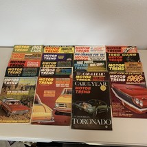 Motor Trend Magazine Lot 19 issues 1964-1965 beginning off muscle car era - €51,00 EUR