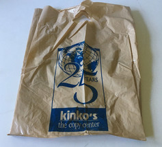 Vintage Kinko&#39;s the copy center plastic store shopping bag 25 years grap... - $376.72 MXN