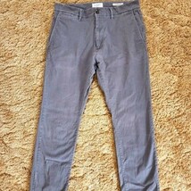 Goodfellow &amp; Co Men&#39;s Grey Slim Fit Hennepin Chino Pants. Size: 32W x 30L - €7,66 EUR