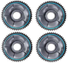 Set of 4 AIPER Seagull Pro Lite Robotic Pool Replacement Spare Wheels ONLY - $24.82