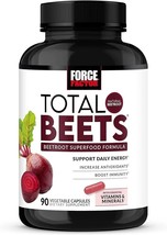 Force Factor Total Beets Superfood Soft Chews, Acai Berry (90 ct.) - 1 Day Ship - £23.86 GBP
