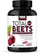 Force Factor Total Beets Superfood Soft Chews, Acai Berry (90 ct.) - 1 D... - £23.36 GBP