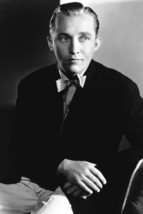 Bing Crosby 1930&#39;s studio portrait in blazer and bow tie 4x6 inch real p... - $4.75