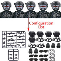 WW2 Military Building Blocks Solider Figures Gifts Weapons Guns D302-BS1... - $418.61 MXN