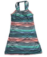 Prana Dress Womens Size Small Cantine Granite Bonita Stripe Sleeveless S... - €20,23 EUR