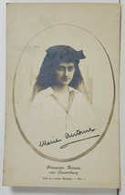 Beautiful Young Princess Antonia of Luxemburg c1915 Real Photo Postcard O20 - £34.35 GBP