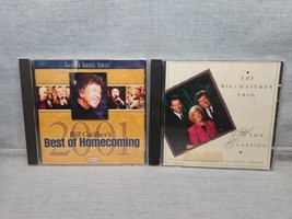 Lot of 2 Bill Gaither CDs: Best of Homecoming 2001, Hymn Classics - £7.43 GBP