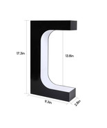 Levitating Shoe Display Floating Shelf Magnetic Sneaker Stand LED Rotati... - $94.96 CAD