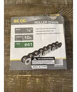 BE CO Roller Chain 41 Pitch 1/2” - $458.10 MXN BE CO Roller Chain 41 Pitch 1/2” - $458.10 MXN