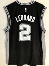 Adidas NBA Jersey San Antonio Spurs Kawhi Leonard Black sz 4X - £8.71 GBP