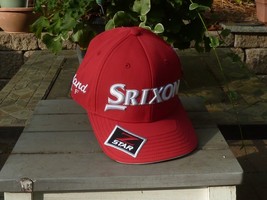 Srixon Golf Tour Staff Adjustable Hat Red Free Masters BM Adjustable Z Star - $21.73