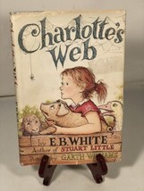 Charlotte&#39;s Web Por E. B. Blanco 1952 Clásico Coleccionable Dura Libro H... - £155.14 GBP