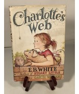 Charlotte&#39;s Web Por E. B. Blanco 1952 Clásico Coleccionable Dura Libro H... - £154.61 GBP