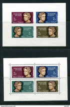 Hungary 1964 2 Sheets MNH Perf+Imperf MH Eleanor Roosevelt 13591 - £15.48 GBP