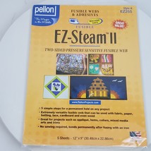 Pellon EZ-Steam 5 Sheet 12x9 Inch Style EZ25S NEW - $9.00