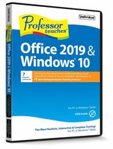Professor Teaches Office 2019 &amp; Windows 10 - Training Software for Microsoft Off - £26.04 GBP