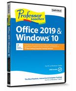 Professor Teaches Office 2019 &amp; Windows 10 - Training Software for Micro... - £25.57 GBP