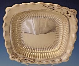 Whiting Sterling Silver Bowl with Applied Frog, Snail, Branch &amp; Lily Pad... - $2,475.00