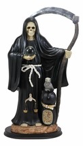 Ebros Gift Large 16.75&quot; Tall Holy Death Santa Muerte Holding Scythe - £62.59 GBP