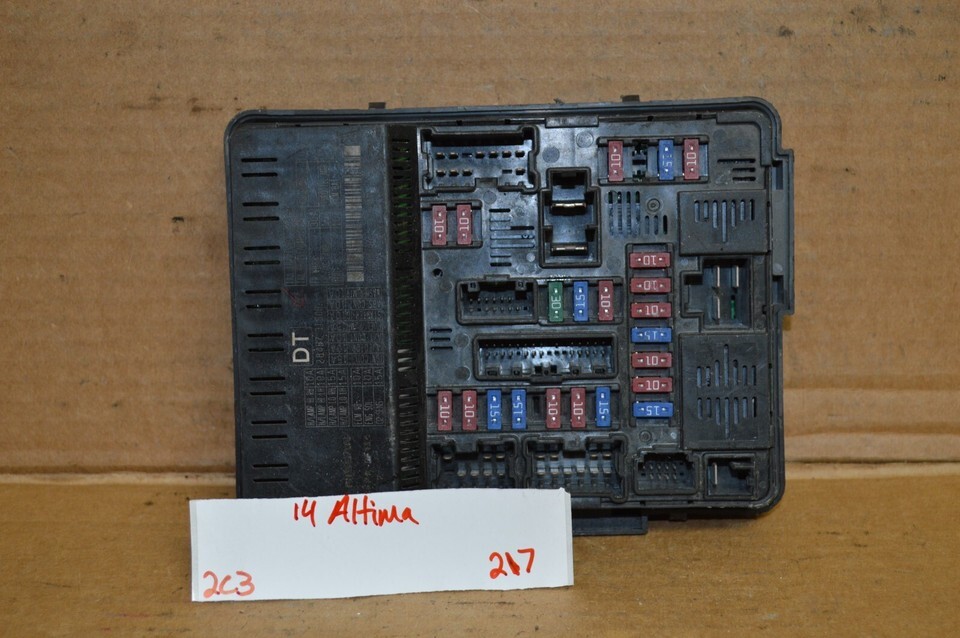 14-15 Nissan Altima Fuse Box Junction OEM 284B73TS0B Module 217-2C3 - $47.03