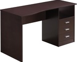 Techni Mobili Classic Computer Desk With Many Drawers, Wenge, 29.5&quot; X 23... - $146.96