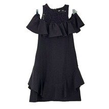 Eliza J Black Cold Shoulder Dress - £18.04 GBP