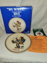 Vintage Hummel Goebel Annual Plate with Bas-Relief 1973 Boxed NOS - £9.77 GBP
