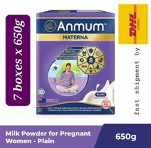 7X 650g Anmum Materna Milk For Pregnant Woman Original Flavour shipment by DHL - £153.44 GBP