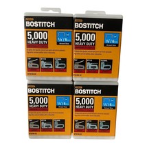 Stanley Bostitch STH5019 1/4-5M Staples (1/4&quot;-6mm) 5000 Per Box 1 lot of 4 boxes - £8.17 GBP