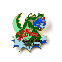 Walt Disney Resort Planet Planet Hollywood Gator Globe Pin Advertise Sou... - $12.99
