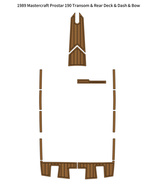 1989 Mastercraft Prostar 190 Transom Rear Deck Dash Bow Pad Boat EVA Tea... - €243,20 EUR 1989 Mastercraft Prostar 190 Transom Rear Deck Dash Bow Pad Boat EVA Tea... - €243,20 EUR
