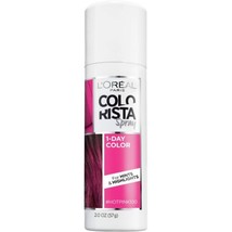 L&#39;Oreal Paris Colorista 1-Day Washable Temporary Hair Color Spray, Hot Pink, 2 - $12.99