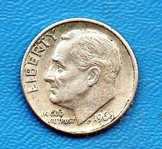 1964 Roosevelt Near Uncirculated 90% silver - £5.50 GBP