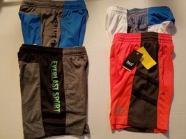 Everlast Sport Boys  Shorts  Size 8  NWT Various Colors Wicking - £10.21 GBP
