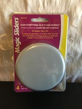 NEW! MAGIC SLIDERS FLOOR SLIDES 4" ROUND 4-PACK 04100 - $18.33