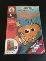 LEAPPAD DISNEY FINDING NEMO 1st GRADE INTERACTIVE READING STORYBOOK &amp;  C... - £7.58 GBP