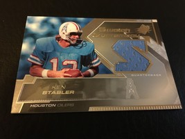 2005 UPPER DECK SPX SWATCH SUPREMACY KEN STABLER GU JERSEY HOUSTON OILERS MT HTF - £14.35 GBP