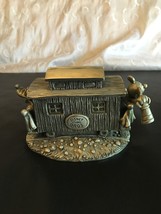 2001 DISNEYANA CONVENTION PEWTER MICKEY & PLUTO FIGURINE TRAIN BOX &  WHISTLE - £45.58 GBP