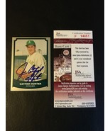 1989 PACIFIC #16 JIM CATFISH HUNTER AUTOGRAPH AUTO OAKLAND A&#39;S SIGNED JS... - £38.67 GBP